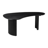 COUCHTTISCH nicht ausziehbar - 120 cmcm x 70 cmcm - Holz, Platte - Schwarz - TAMENIA - Schwarz, Holz (70/120/45cm) - Vente-Unique