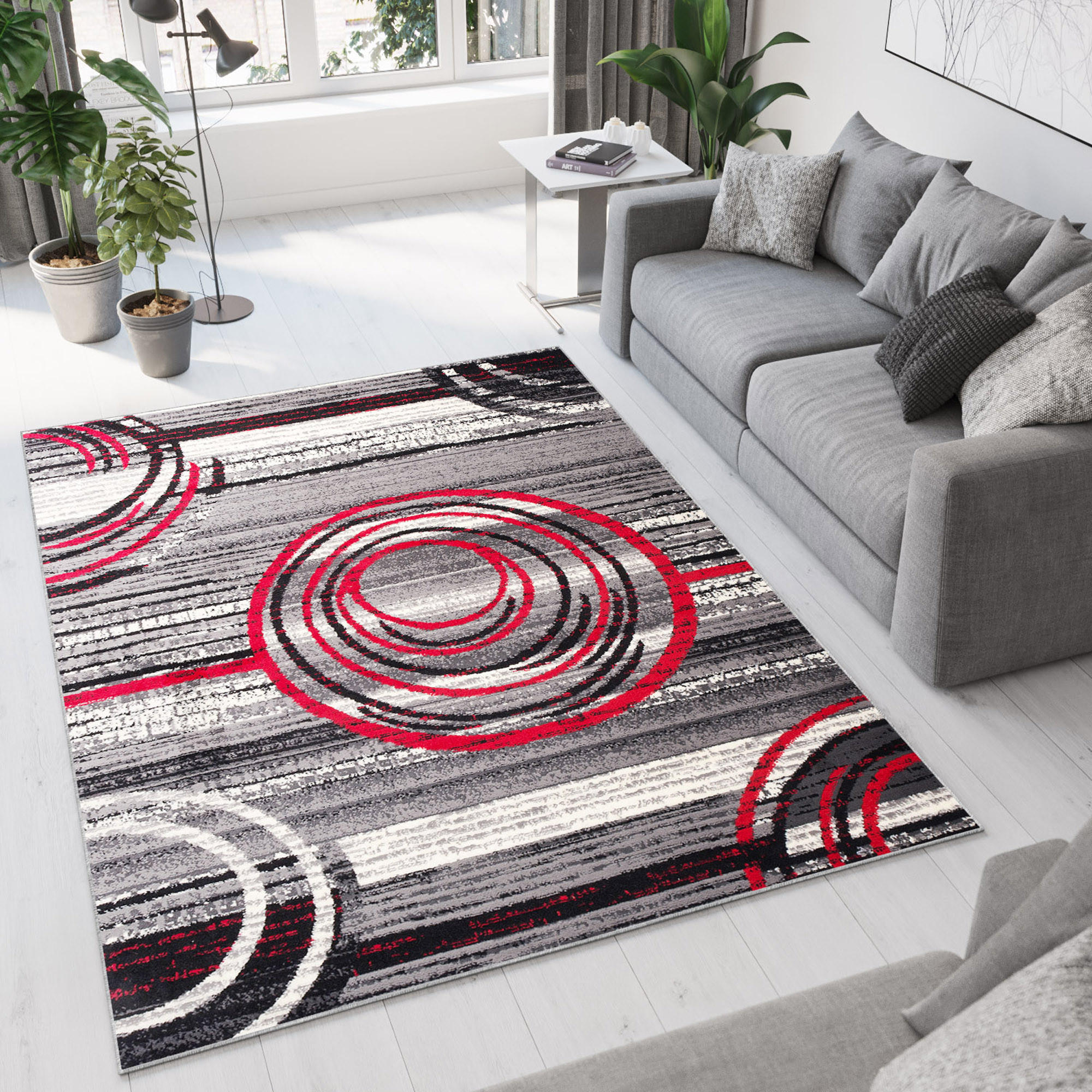 TEPPICH DREAM Grau 160/220 cm - Grau, Textil (160/220cm) - Tapiso
