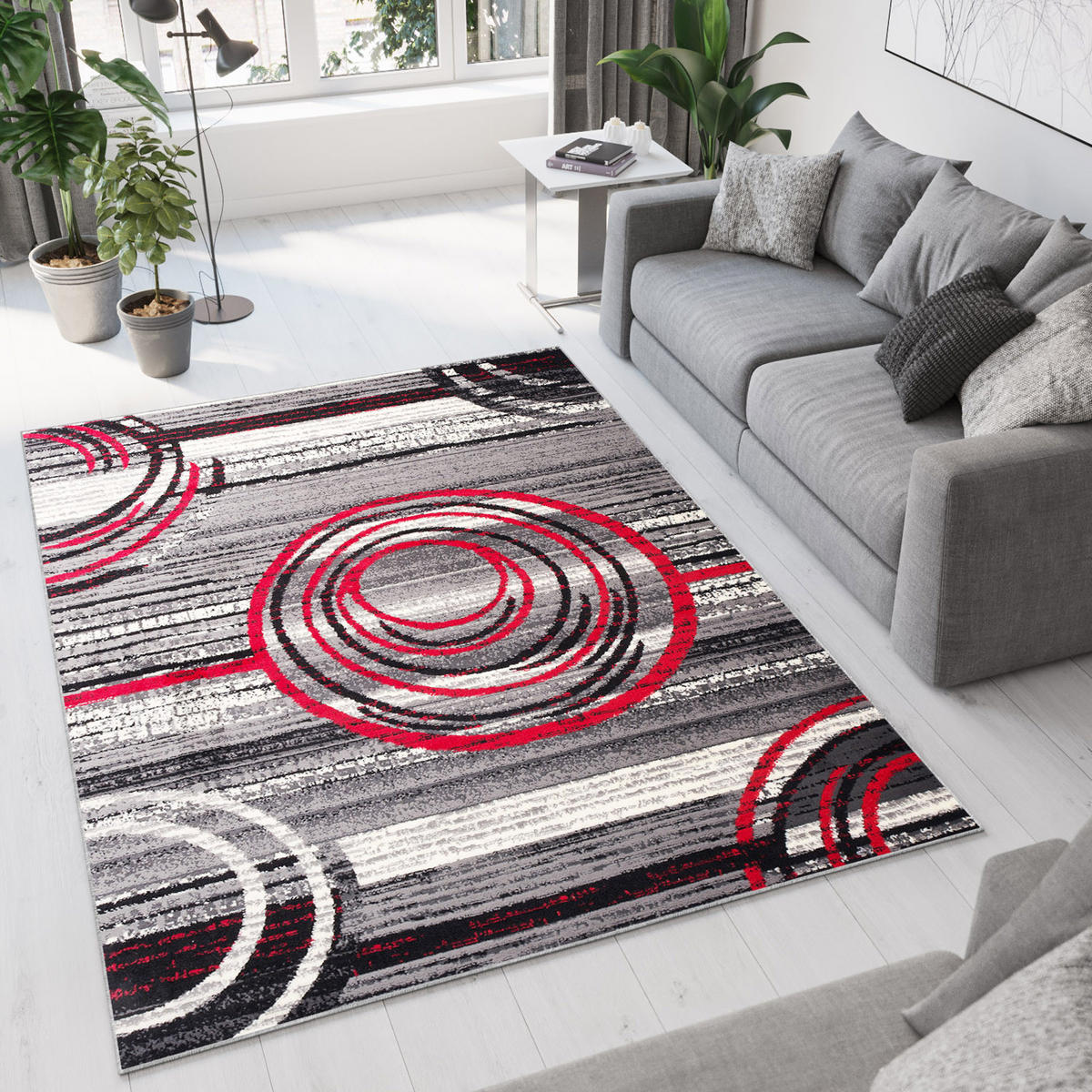 TEPPICH DREAM Grau 160/220 cm - Grau, Textil (160/220cm) - Tapiso