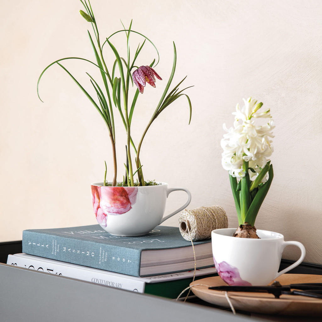 KAFFEETASSEN Rose Garden bunt 160 ml 6er Set - Multicolor, Keramik (0.16L) - Villeroy & Boch