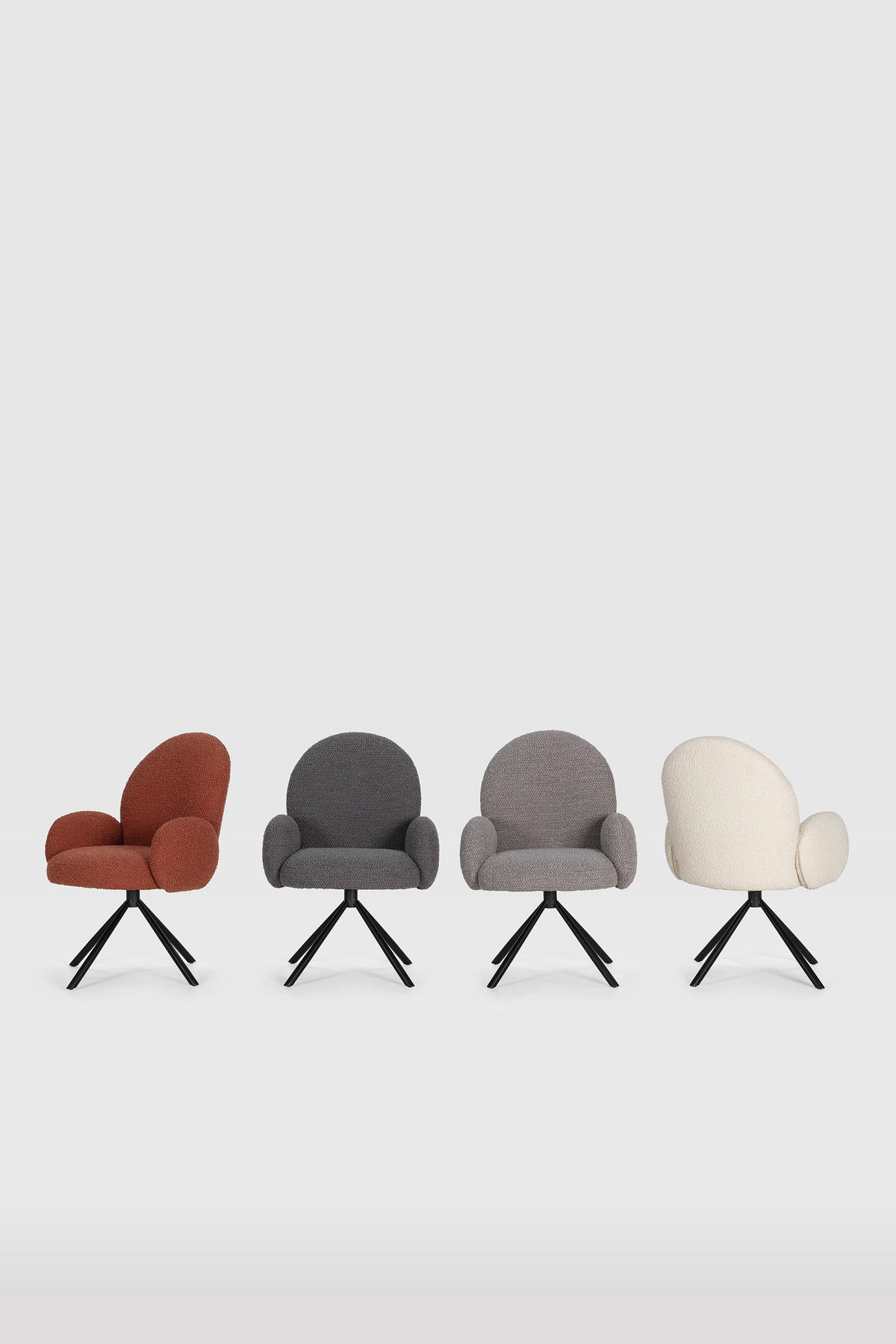 ESSZIMMERSTUHL Dario Grau 65/60/50 cm - Grau, Textil (60/50/65cm) - Drawer