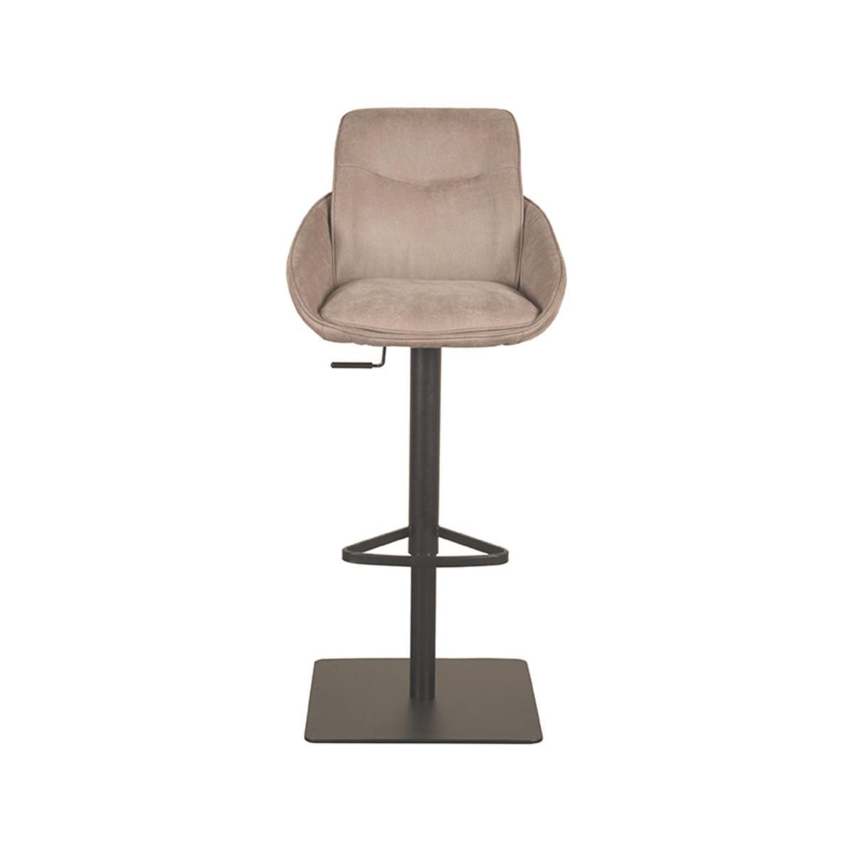 BARHOCKER Beauty Taupe 58,5/52/88 cm 2er-Set - Taupe, Textil (52/88/58.5cm) - LABEL51