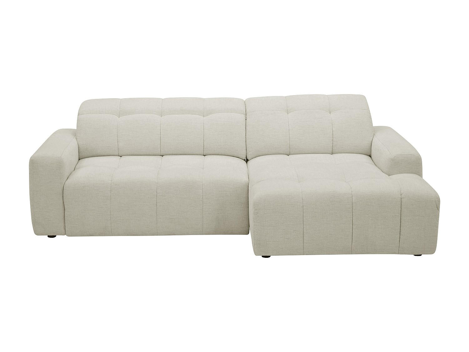 Vente-Unique Relaxsofa Beige 264x83x159 cm