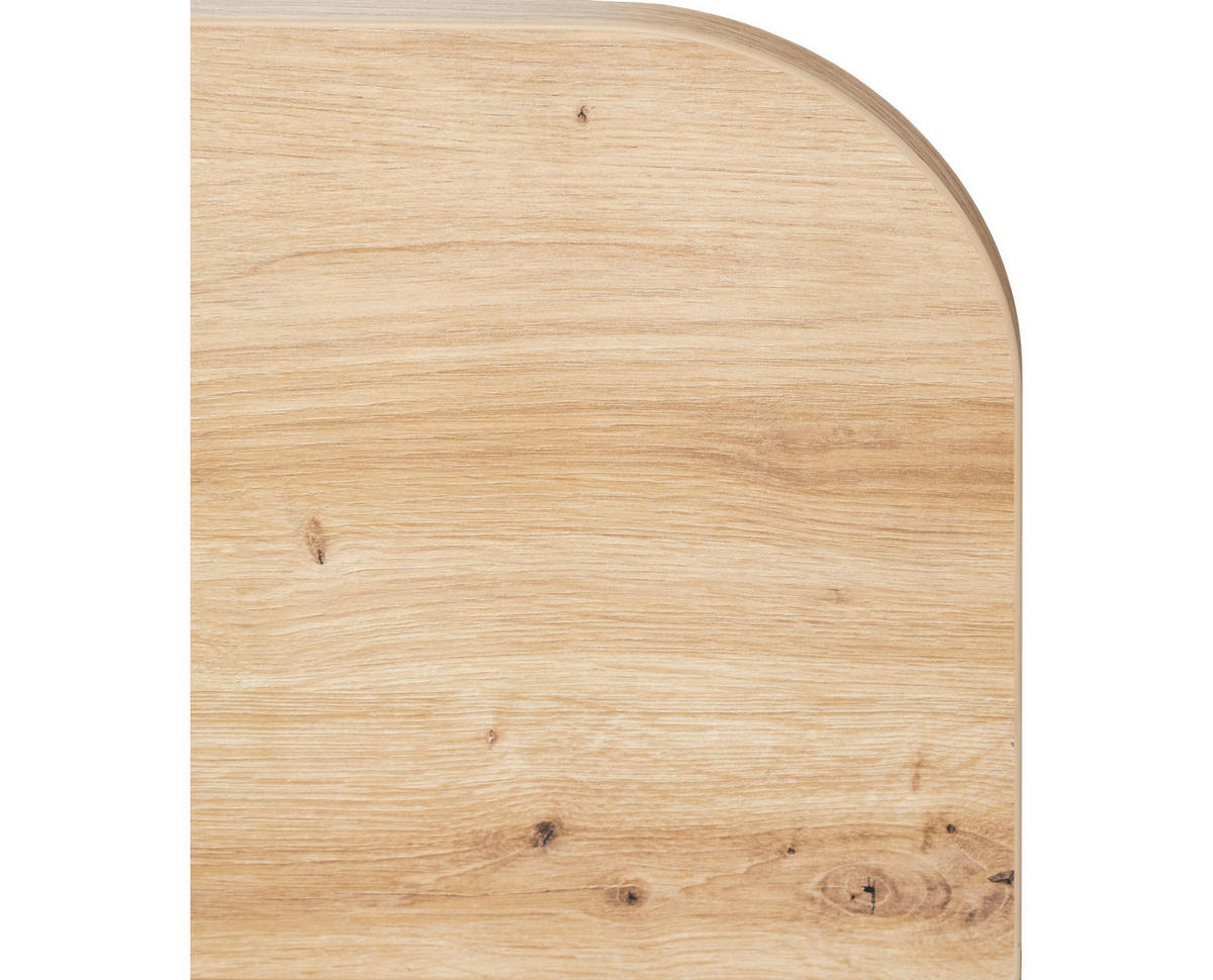 BODENBETT Alessio 90 x 200 cm - Anthrazit/Eiche Artisan, Holzwerkstoff (90/200cm) - arthur berndt