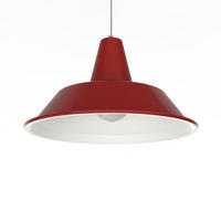 HÄNGELEUCHTE - Rot, Metall (45/45/25cm) - Lumicom