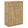 KOMMODE TOMMY - Wildeiche, Holzwerkstoff (60/84/30cm) - CARO-Möbel