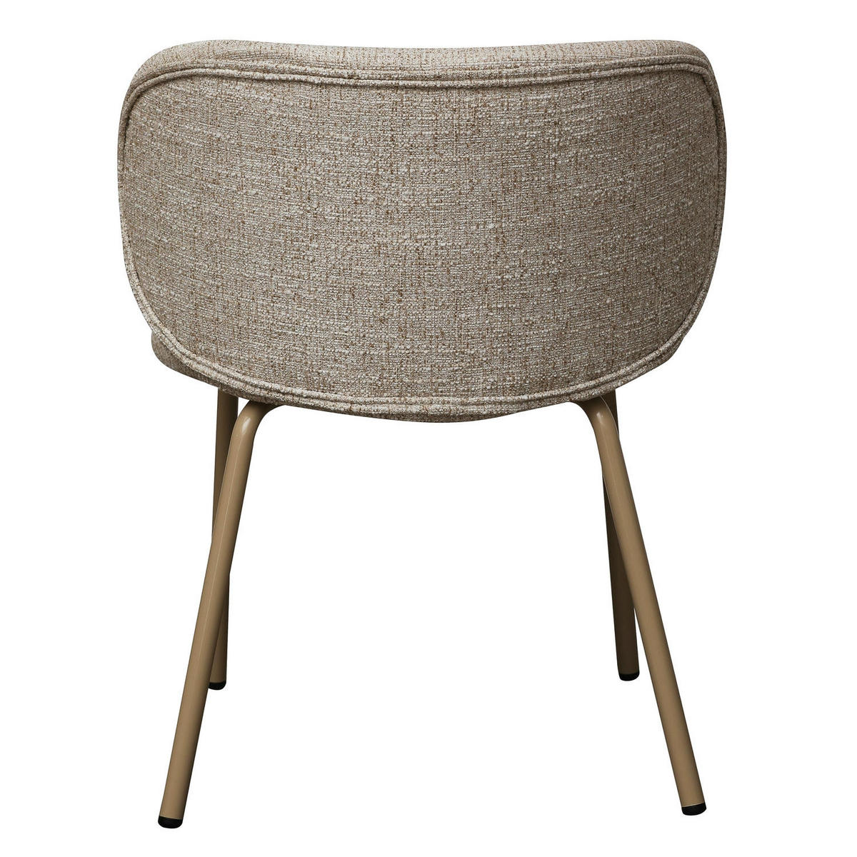 STUHL-SET 2 Stück in Teddystoff Beige - Beige, Textil/Metall (57/73/58cm) - Furnhouse
