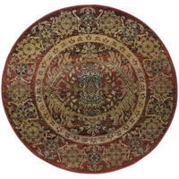 WEBTEPPICH Gabiro 3070 200x200 cm - Rostfarben, Textil (200/200cm) - THEKO