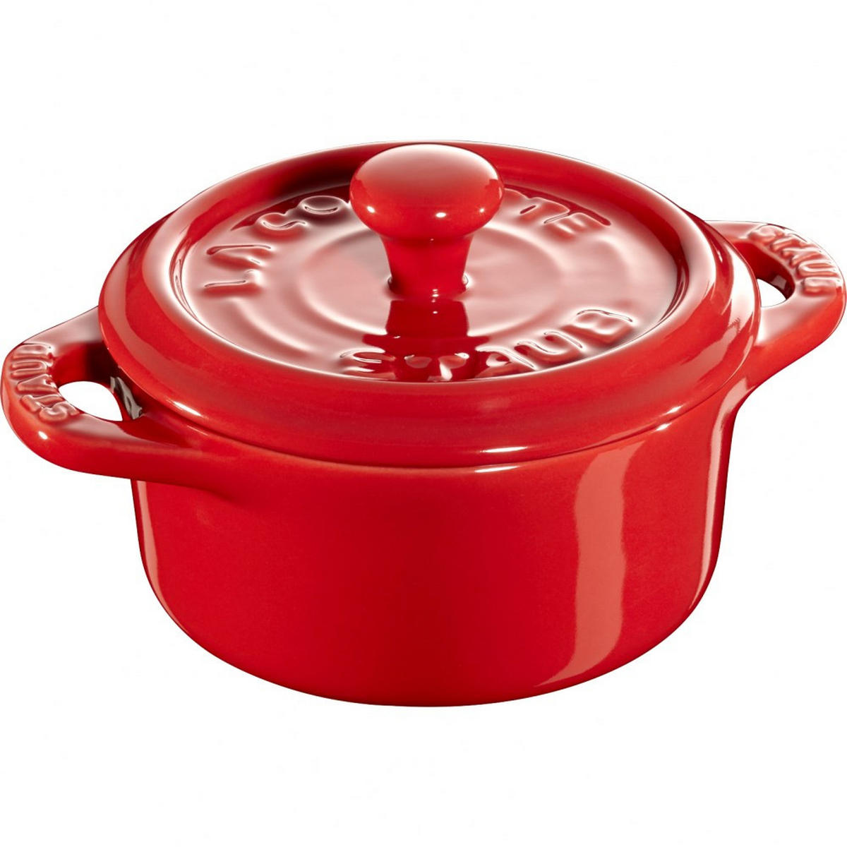 TOPF Rot 13.5/10/7.7 cm 405081580 - Rot, Keramik (9.5cm) - Staub