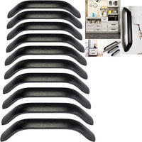MÖBELGRIFF 10er-Set 96 mm - Schwarz, Metall (2/2.7/11.4cm)