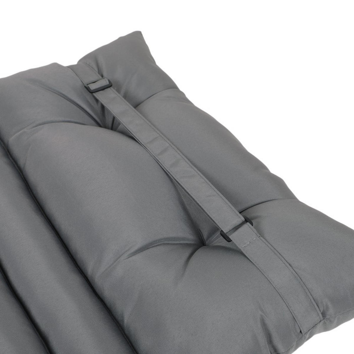LIEGESTUHLAUFLAGE Grau 2er-Set - Grau, Kunststoff (64/2.3/190cm)