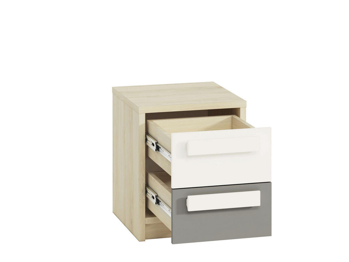 NACHTTISCH – DROP 1301 – 40 cm – Drop – Sonoma Eiche - Sonoma Eiche, Holzwerkstoff (40/48/40cm) - hi-markt