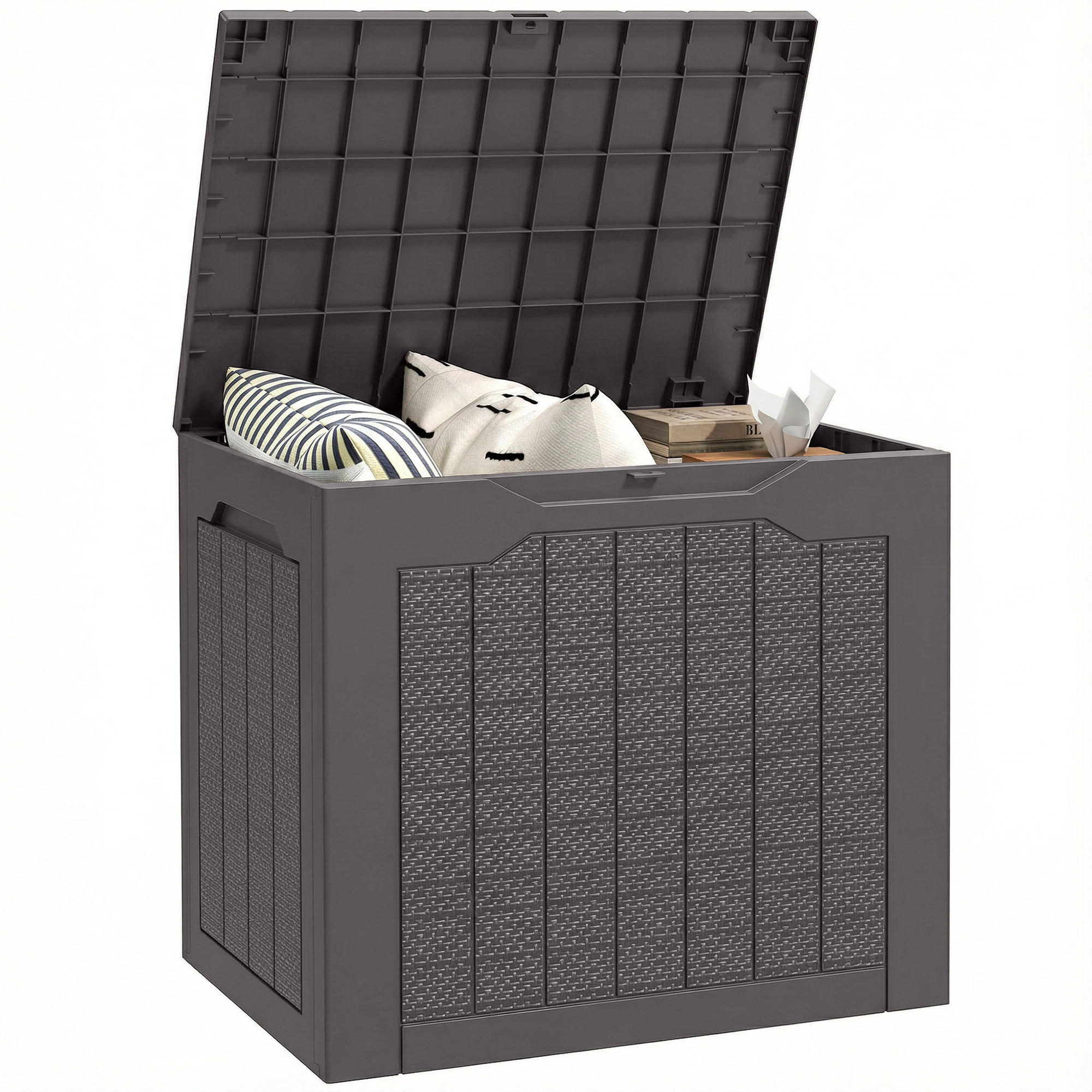 KISSENBOX DE-18682 Braun - Braun, Kunststoff (41/50/56cm) - ComfortXL