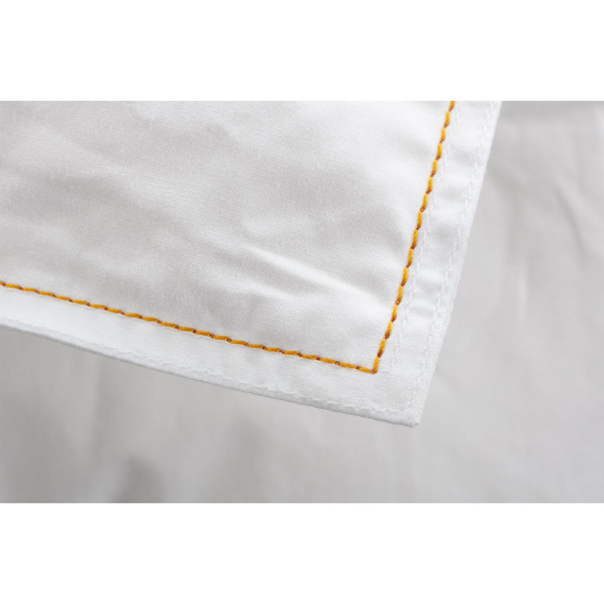 LUXURIÖSE BETTDECKE - Ganzjahresdecke, DAUNEN - Weiß, Textil (200/200cm) - WOODEK
