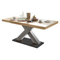 ESSTISCH ausziehbar Elene 180x90x76 Graphit/Asteiche - Eiche Artisan, Holzwerkstoff (180/90/76cm) - 58aufmkessel