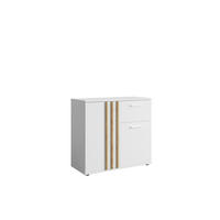 KOMMODE Weiß 80/73/35 - Weiß, Holzwerkstoff (80/73/35cm) - RAUMHIRSCH FURNITURE
