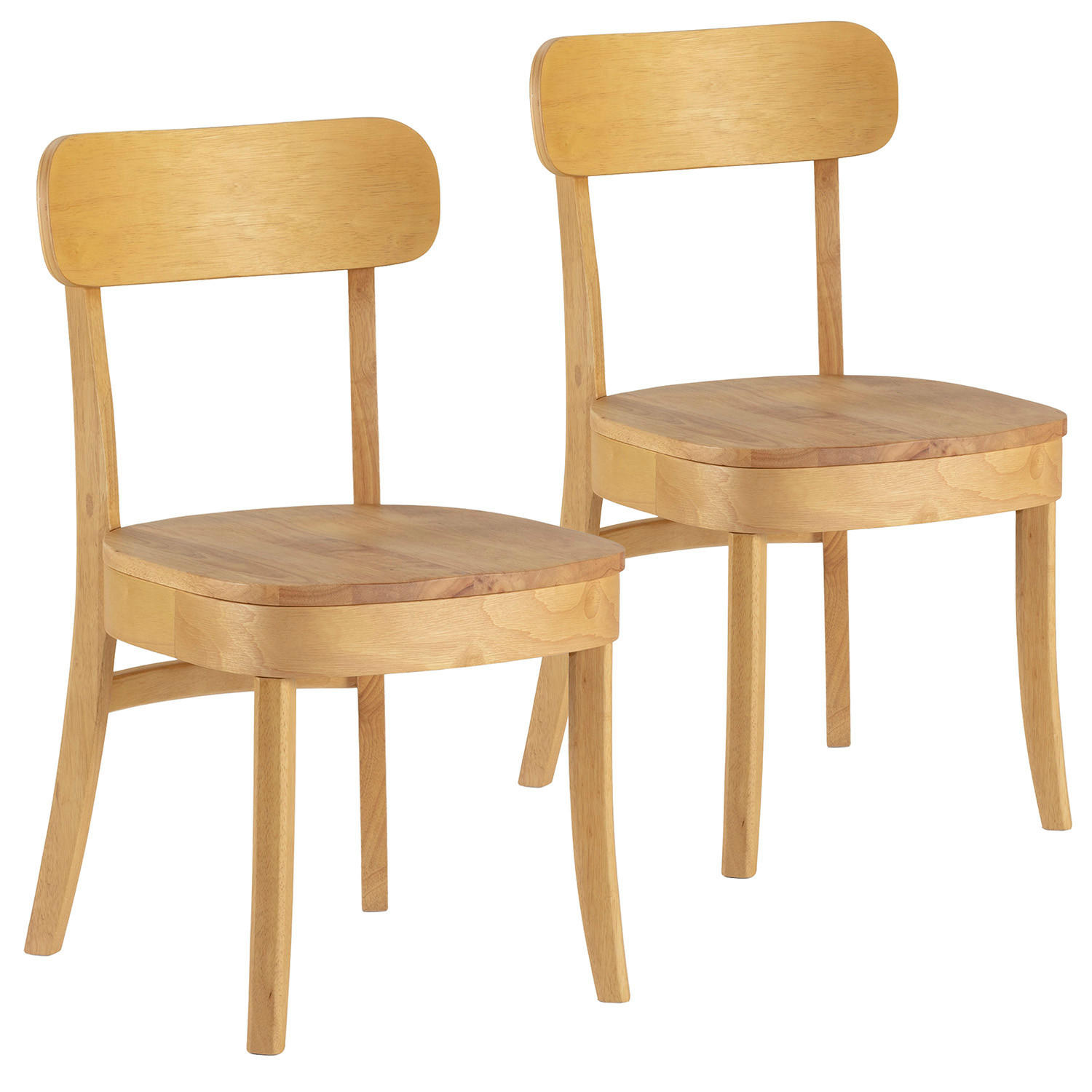 SET DE SCAUNE 2 Nala, culoare stejar, lemn masiv