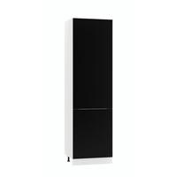 HOCHSCHRANK D60SŁ P/L - Zivora - Hochwertiges Design Konzept - Schwarz, Holz (60/213.3/56cm) - ROYAL24_MARKT