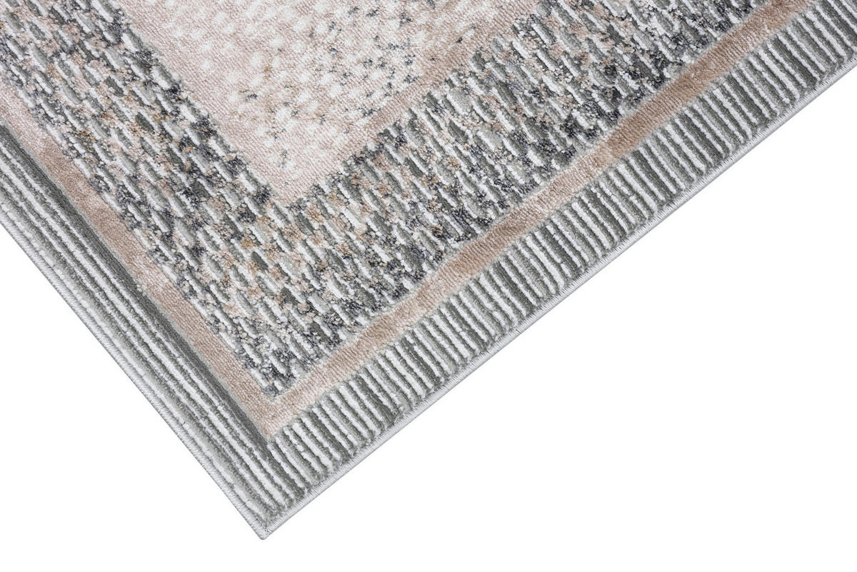 TEPPICH COMO Grau 160/230 cm - Grau, Kunststoff (160/230cm) - Tapiso