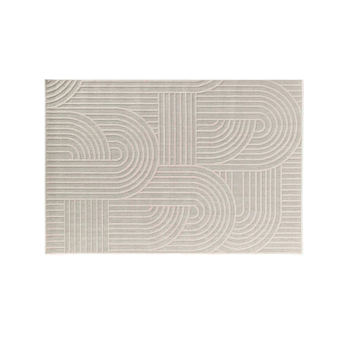TEPPICH Ezio geflochten - Beige, Kunststoff (230/160cm) - Douceur d´intérieur