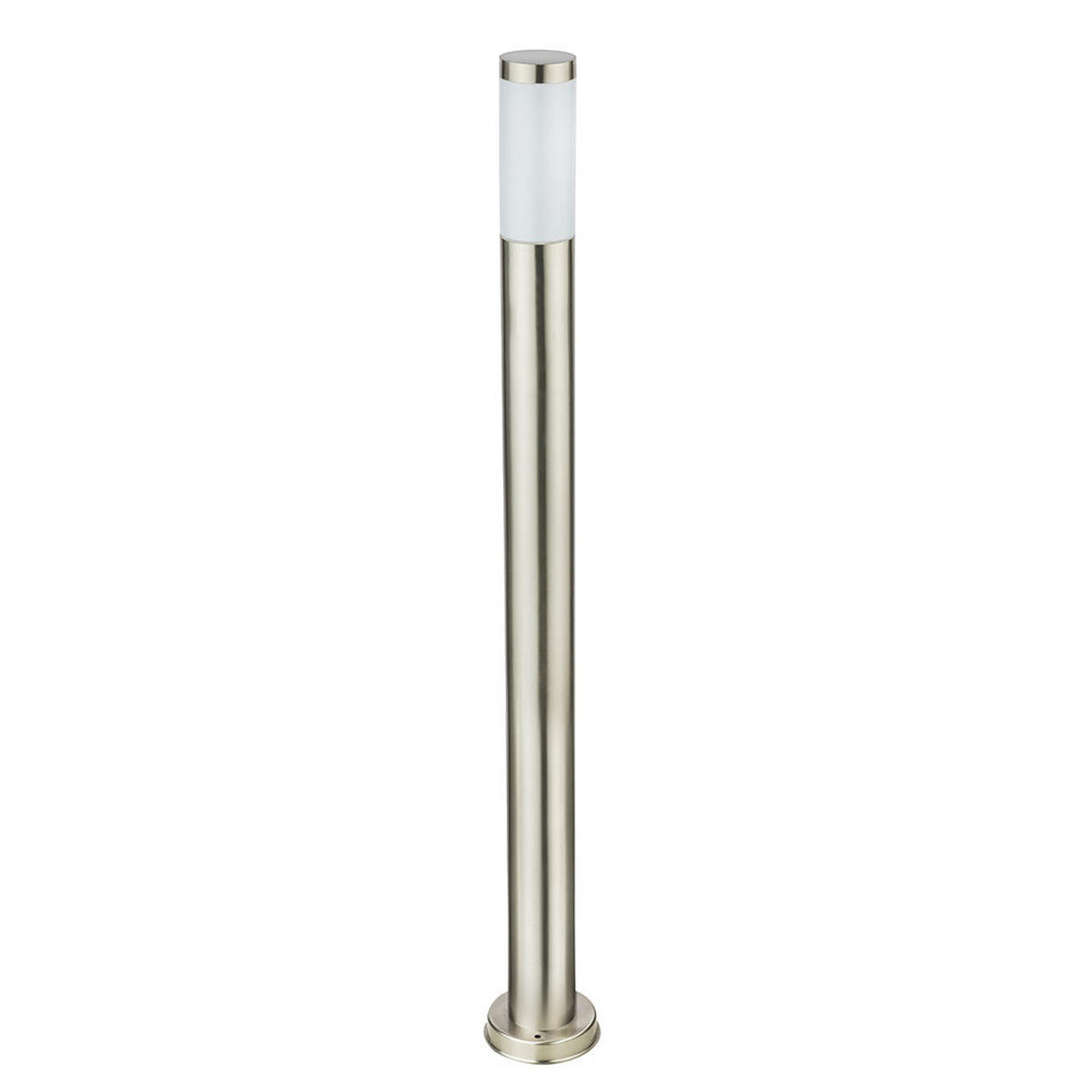 LED WEGELEUCHTE Edelstahl Silber - Silberfarben, Kunststoff/Metall (13/110/13cm)