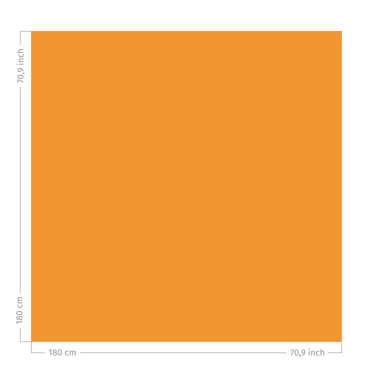 DUSCHVORHANG Mango 180/180 cm - Orange, Textil (180/180cm) - Bilderwelten