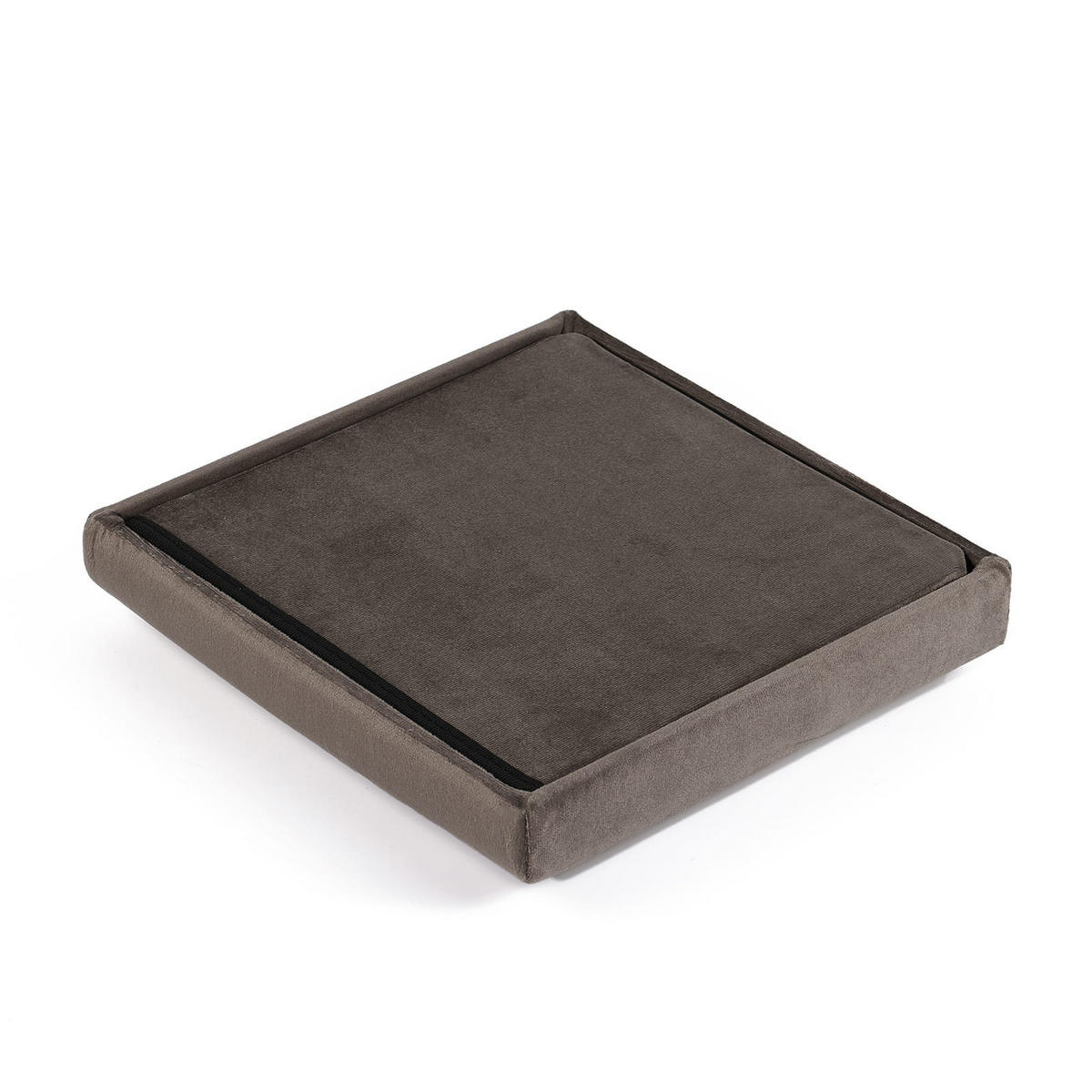 SITZBOX Cortona M Samt braun - Braun, Textil (30/30/30cm) - Komodee