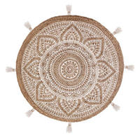 JUTETEPPICH Rosalie Ø 78 cm - Braun, Naturmaterialien (78/1cm) - Atmosphera Createur d´interieur