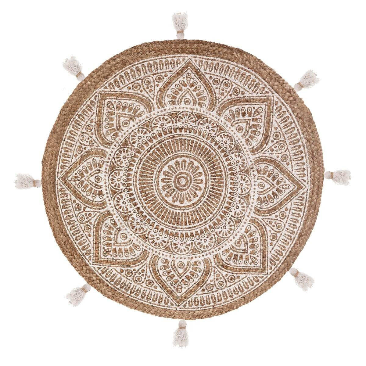 JUTETEPPICH Rosalie Ø 78 cm - Braun, Naturmaterialien (78/1cm) - Atmosphera Createur d´interieur