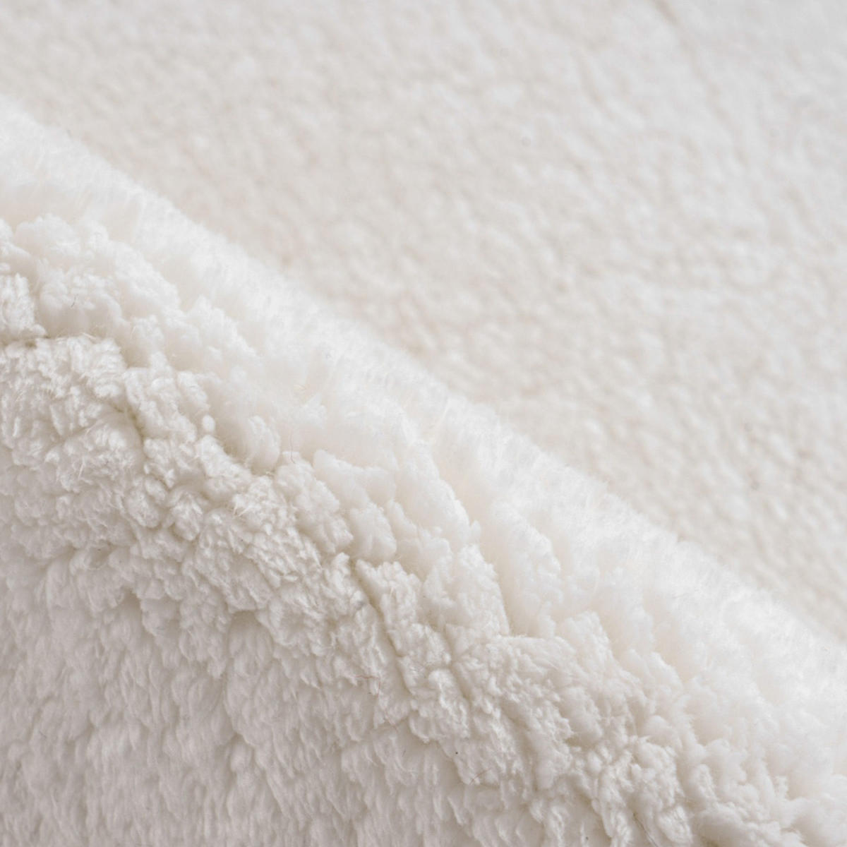 BADTEPPICH Waschbar Pure 500 Weiß 67x110 cm - Weiß, Textil (67/110cm) - carpet city