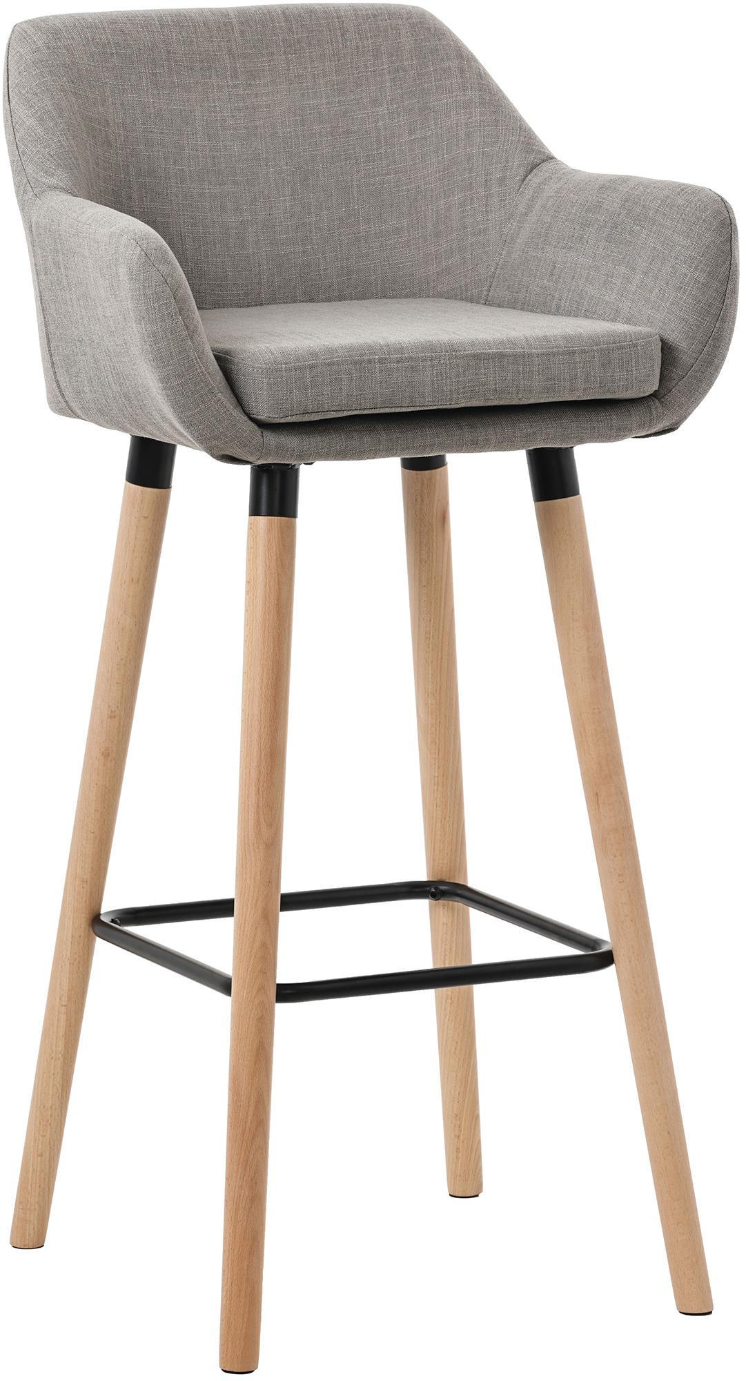 Deluke Barhocker Grau 51x101x50 cm