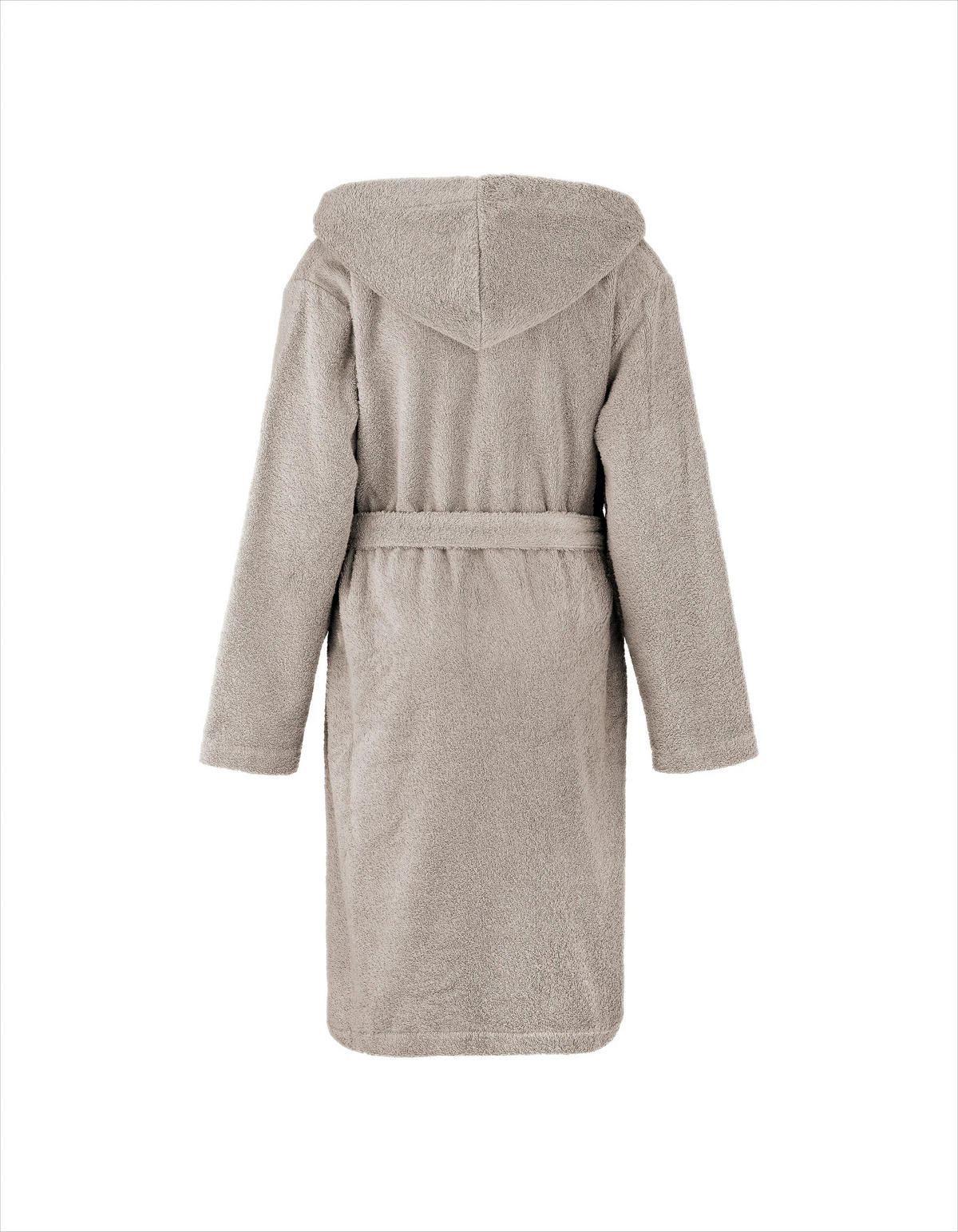 BADEMANTEL Damen Sandgrau - Sandfarben, Textil (Snull) - Herzbach Home