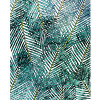 FOTOTAPETE Palmblätter 200 x 250 cm - Grün, Papier (200/250cm) - Sanders & Sanders