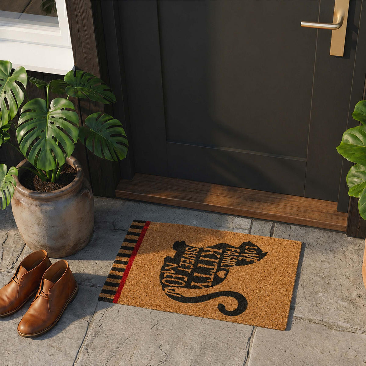 ROHOŽ - viacfarebná, textil/plast (60/40cm) - Relaxdays