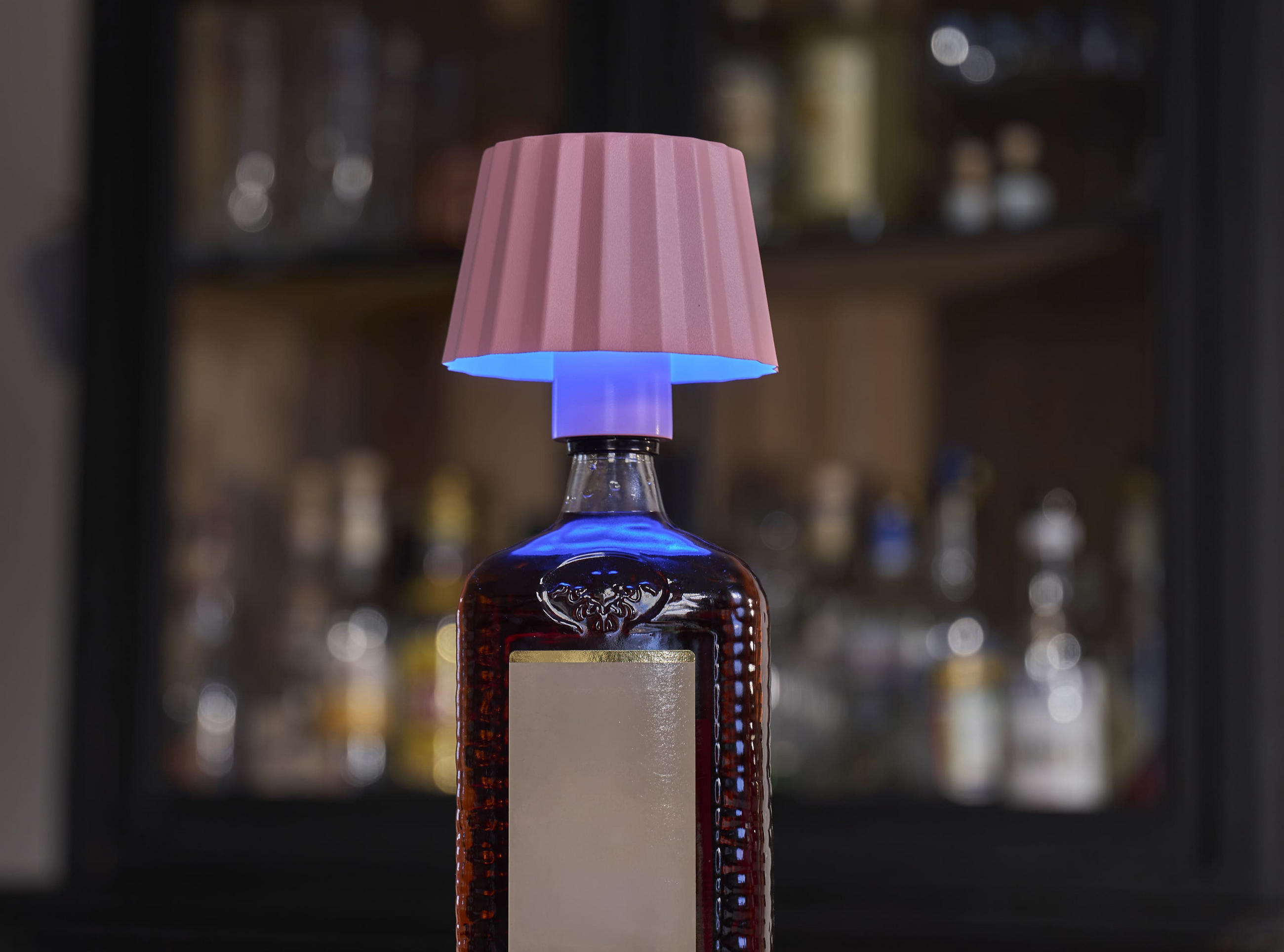 Northpoint 3In1-Led-Tischlampe Pink 15x45x15 cm