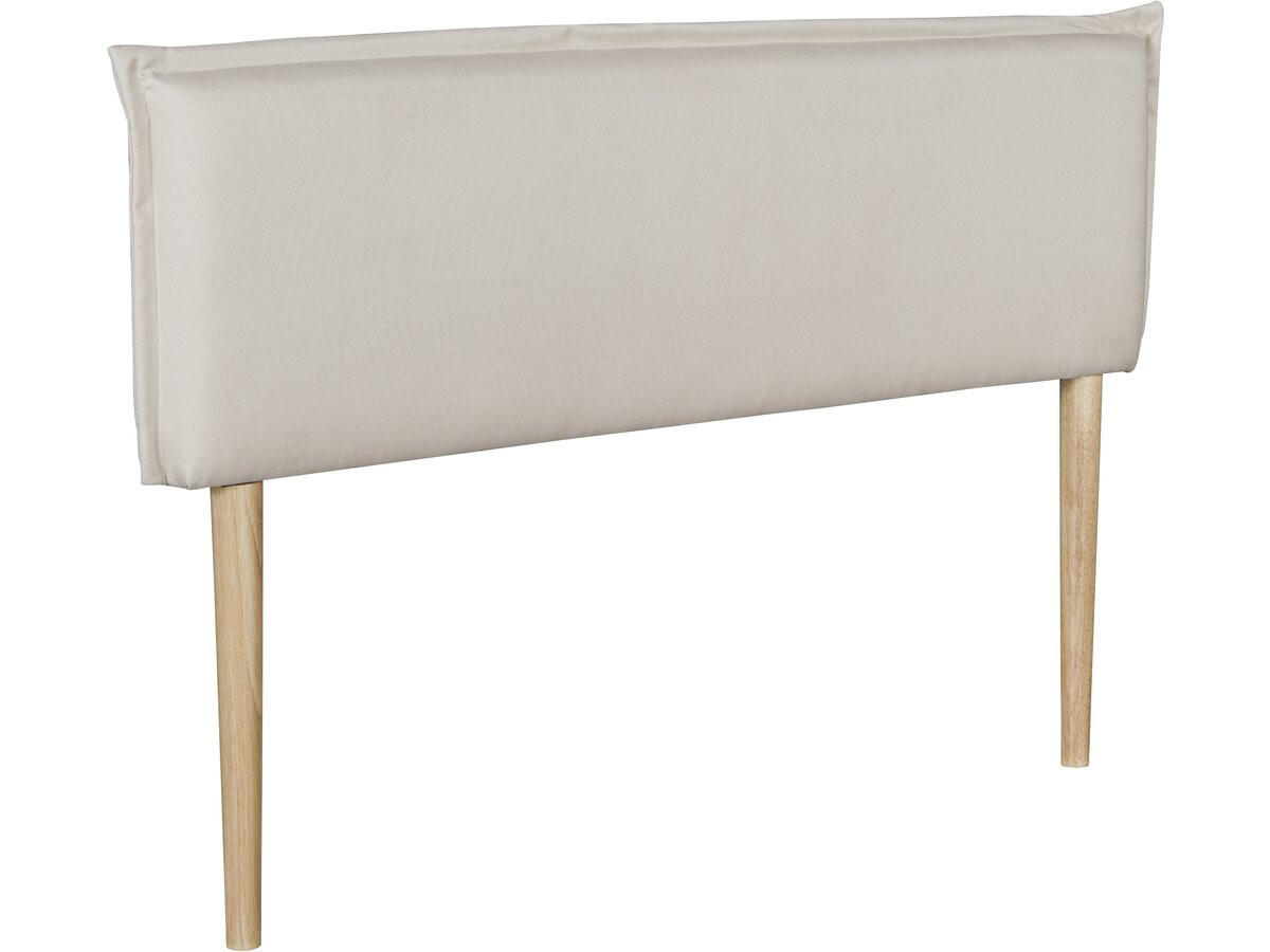 KOPFTEIL UND LATTENROSTSCHUTZ jessica beige - Beige, Naturmaterialien (7/105/165cm) - Habitat Garten