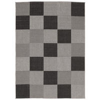 IN & OUTDOOR TEPPICH FLACHGEWEBE MARBELLA KARO - Grau, Textil (160/230cm) - Pergamon