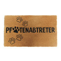 ROHOŽ - svetlohnedá, textil/plast (60/40cm) - Relaxdays