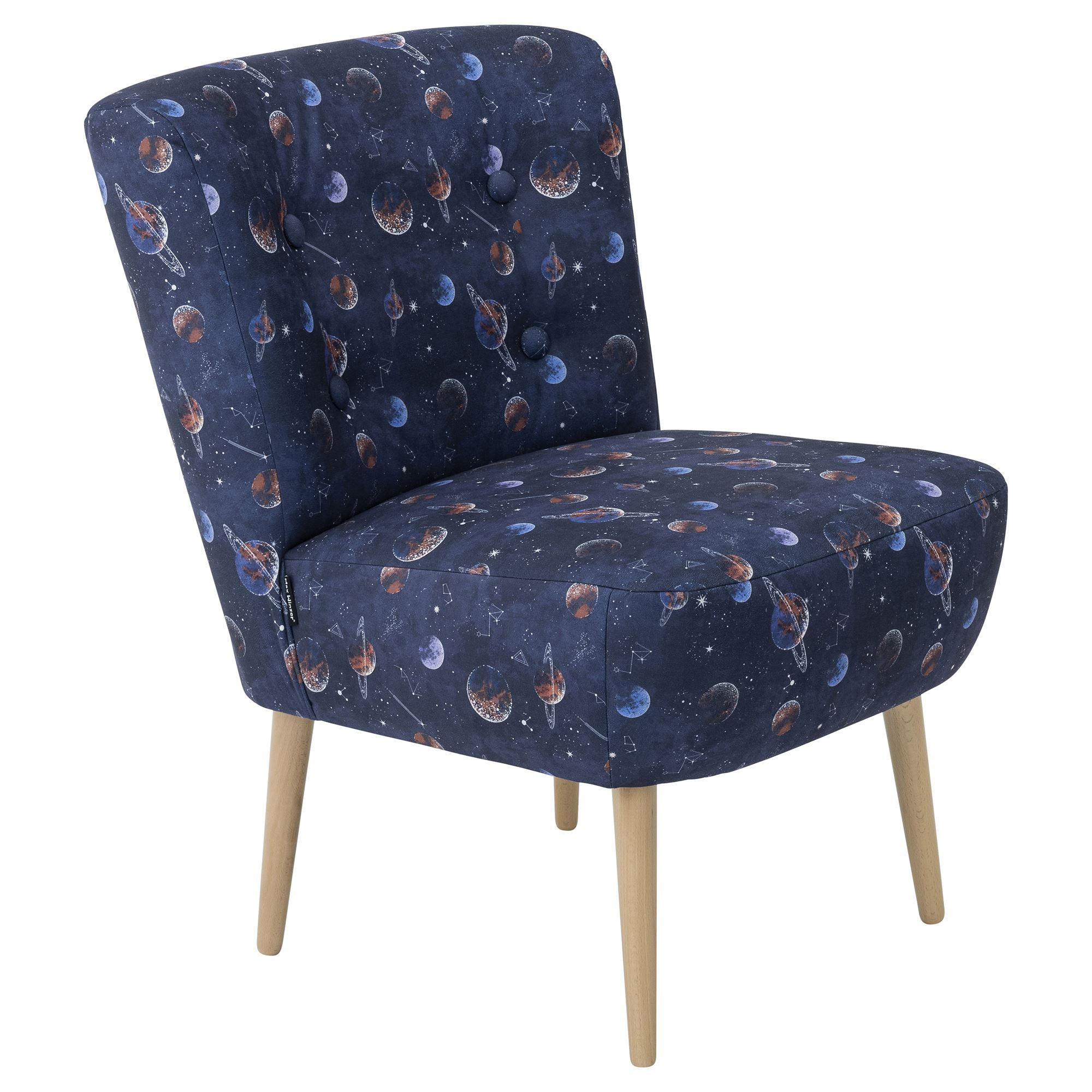 58aufmkessel Polstersessel Blau 58x78x68 cm