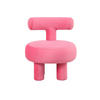 SESSEL Abrazo 58/58/67 cm - Pink, Textil (58/67/58cm) - Leitmotiv