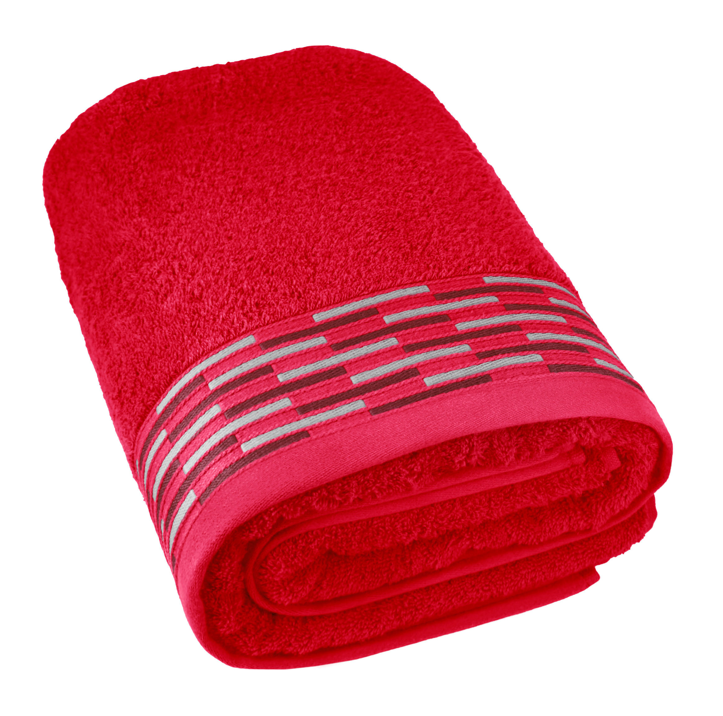 SAUNATUCH Lugano Rot 80x200 cm - Rot, Textil (80/200cm) - Lashuma