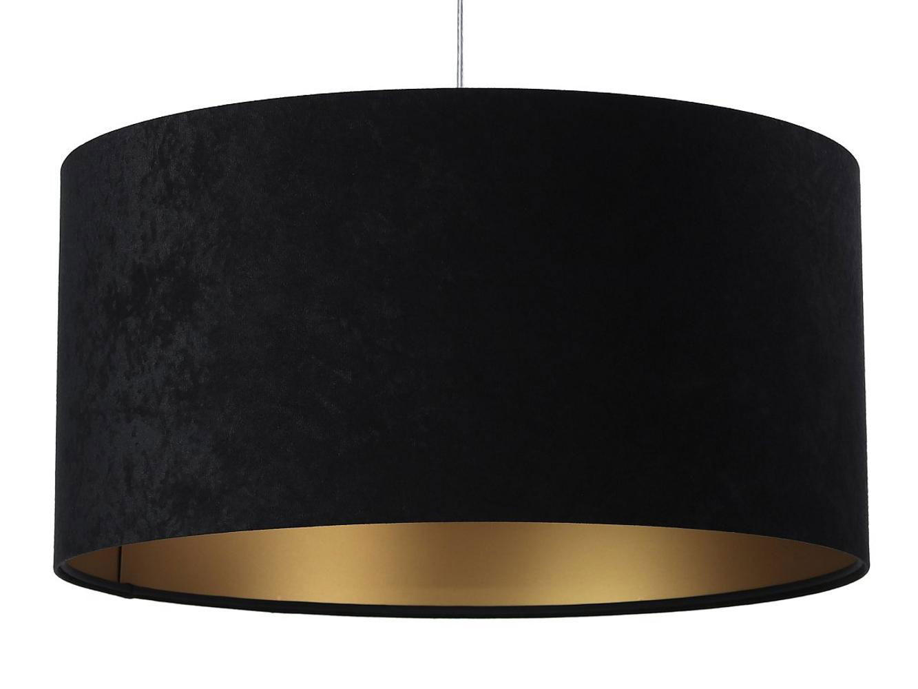 HÄNGELEUCHTE Gold 50/25 cm - Goldfarben/Schwarz, Kunststoff (50/0.8/25cm) - ONZENO