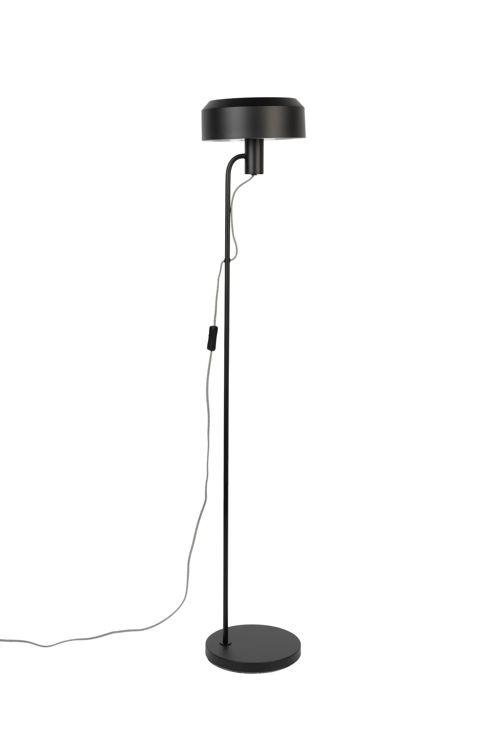 STEHLAMPE Landon - Schwarz - 24/24/135 cm - Schwarz, Metall (24/24/135cm)