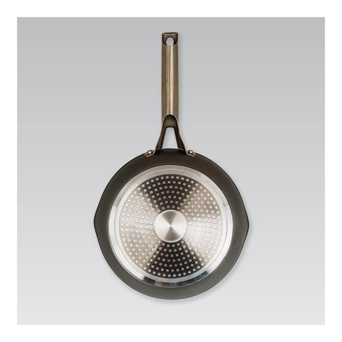 PFANNE Grau 43.5/24/5 cm MR120224 - Grau, Metall (24cm) - Maestro 