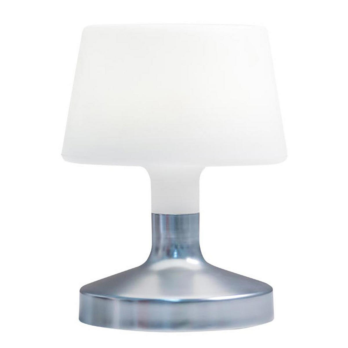 TOUCH-TISCHLAMPE HELEN silber - Silberfarben, Metall (16/16/21cm) - Lumisky