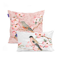 KISSENBEZUG ohara 50x50 + 50x30 cm mehrfarbig - Multicolor, Textil (50/50cm) - Happy Friday