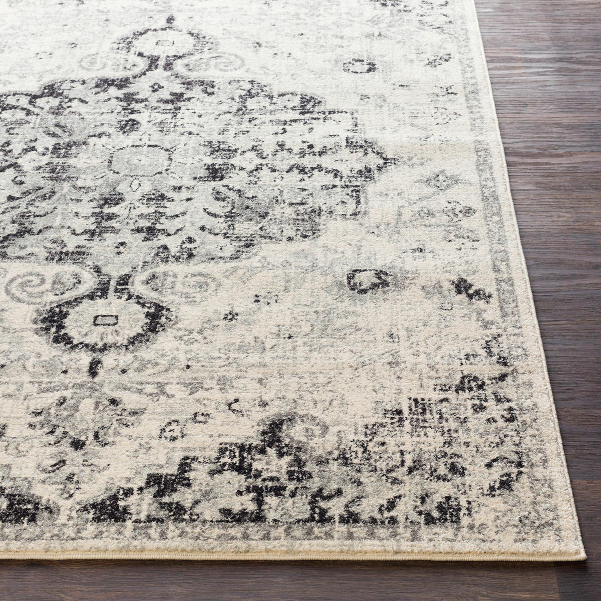 VINTAGE-TEPPICH 120x170 cm Grau - Grau, Textil (120/170cm)