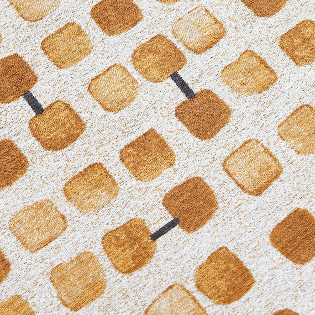 TEPPICH Peach Party Craft 140/200 cm - Gelb, Textil (140/200cm) - Louis De Poortere