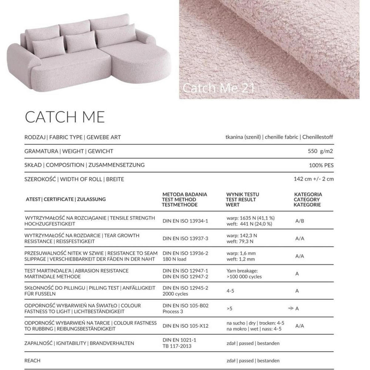 ECKSCHLAFSOFA Bari links rosa - Schwarz/Rosa, Textil (276/158cm) - Beautysofa