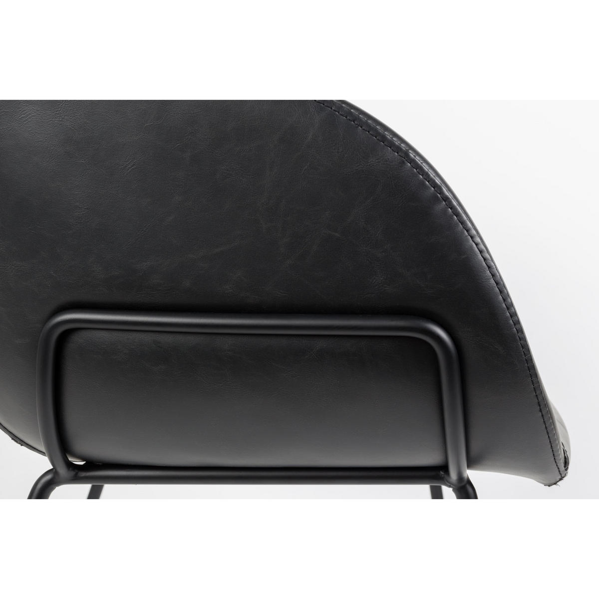 ESSZIMMERSTUHL Feston Schwarz - 2 er Set - Schwarz, Kunststoff (56.5/77/55cm) - Zuiver